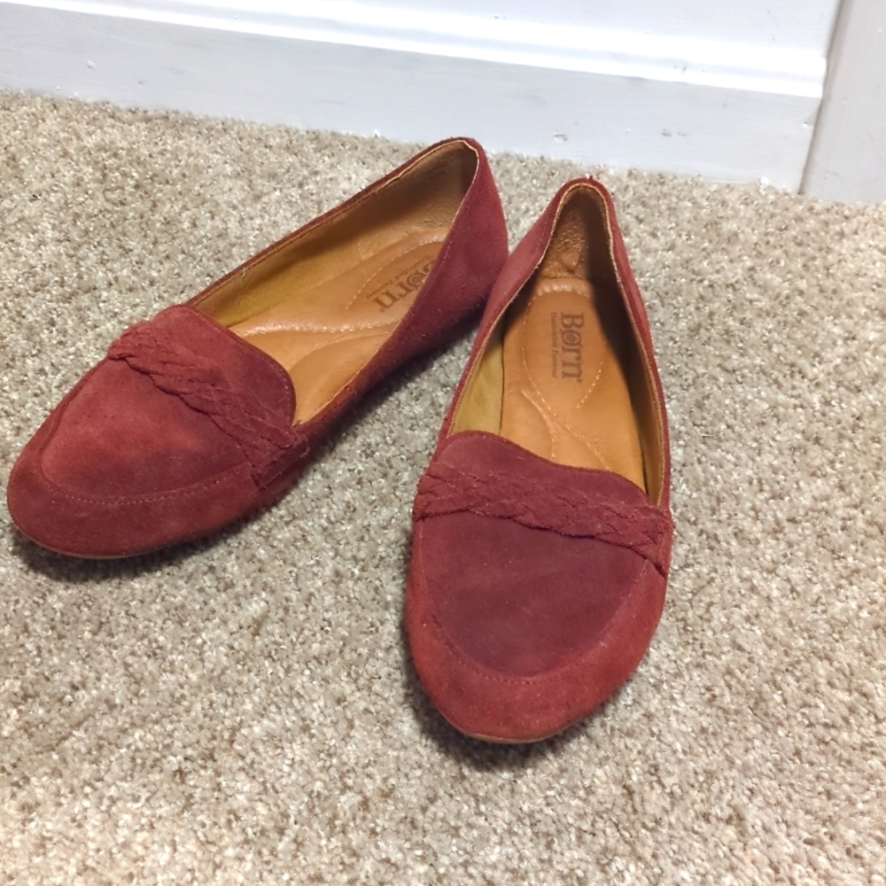 Born Wine colored Loafers